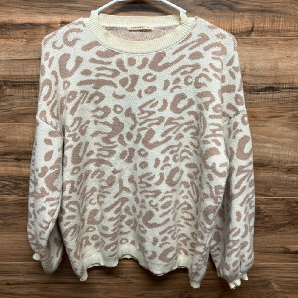 And the why small/medium sweater